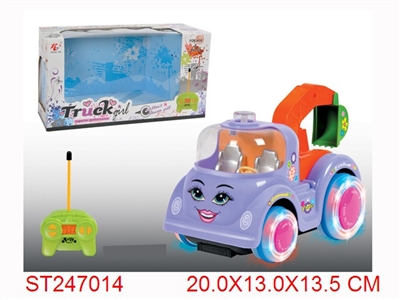 4/W R/C CAR WITH LIGHT & MUSIC - ST247014