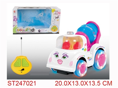 2/W R/C CAR WITH LIGHT & MUSIC - ST247021