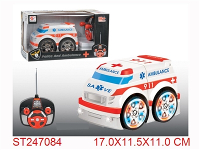 4/W R/C CAR WITH LIGHT & MUSIC - ST247084