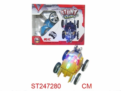 R/C STUNT CAR WITH LIGHT - ST247280