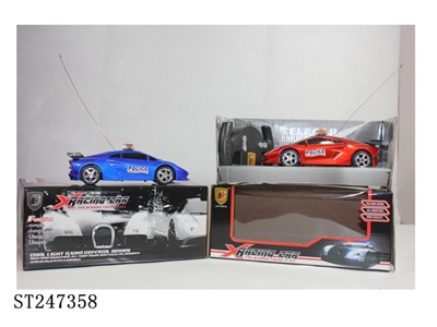 1:24 4W R/C POLICE CAR 2C - ST247358