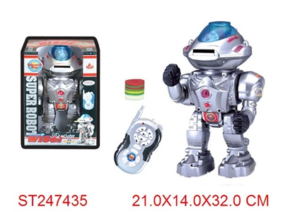 I/R CONTROL ROBOT WITH LIGHT - ST247435
