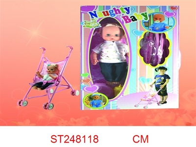 GO-CART & DOLL WITH MUSIC - ST248118