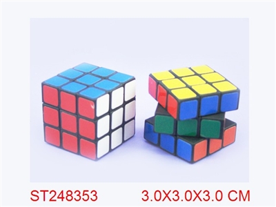 3CM普通三阶魔方 - ST248353