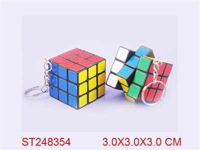 3CM普通三阶魔方带匙扣 - ST248354