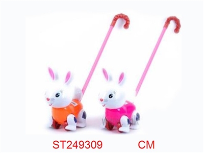 HAND PUSH RABBIT WITH SOUND - ST249309