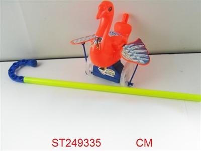 HAND PUSH GOOSE WITH LIGHT & MUSIC - ST249335