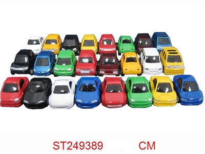 24只锌合金回力车（24PCS/1C） - ST249389