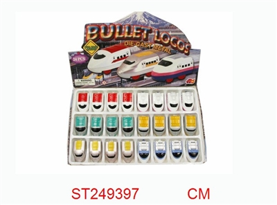 24只锌合金回力子弹车（12PCS/1C） - ST249397