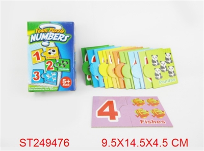 NUMBER CARDS - ST249476