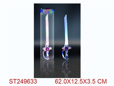 FLASHING SWORD,not included battery - ST249633