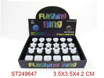 RING WITH LIGHT, included battery - ST249647