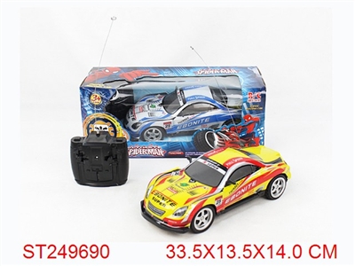4W RC CAR WITH LIGHT,2COLOR - ST249690