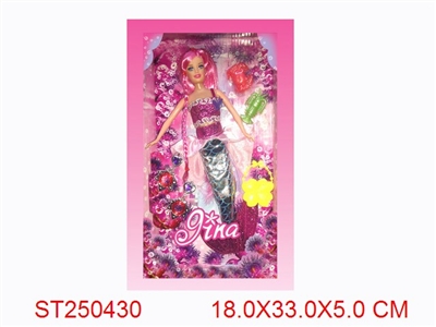 新款美人鱼+耳环 - ST250430