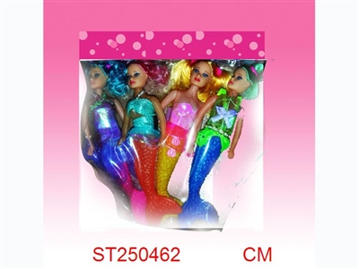 七寸空身美人鱼（4只一袋装） - ST250462