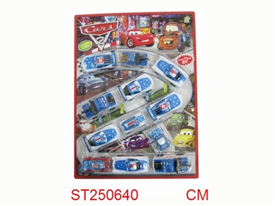 汽车总动员回力车(12PCS) - ST250640