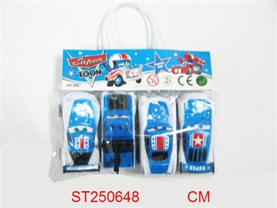 PULL BACK CAR(4PCS) - ST250648