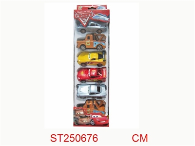 PULL BACK CAR(6PCS) - ST250676