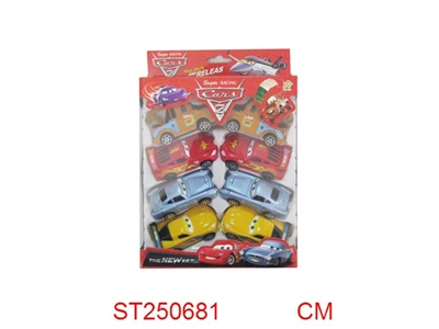 PULL BACK CAR(10PCS) - ST250681