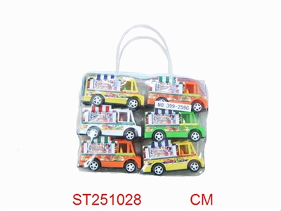 PULL BACK CAR(4C) - ST251028