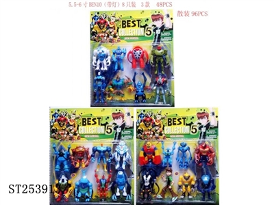 BEN10 TOYS W/LIGHT - ST253913
