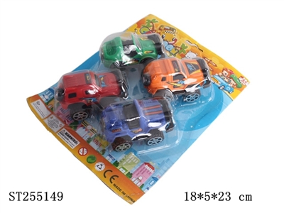 回力越野车 4款4色混装 - ST255149