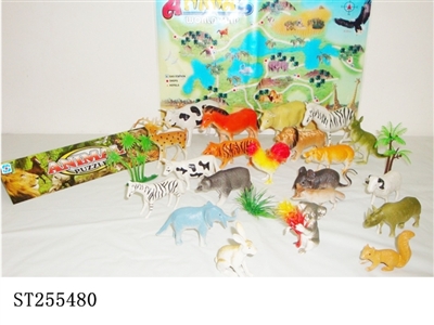 ANIMAL AND MAP - ST255480