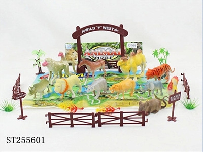 ANIMALS AND MAP - ST255601