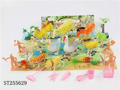 ANIMALS AND MAP - ST255629