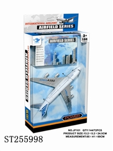 ALLOY AIRCRAFT PLUS RACK AND 3D - ST255998