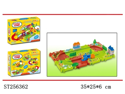 THE INTELLECTUAL ELECTRIC TRAIN TRACKS BUILDING BLOCKS - ST256362