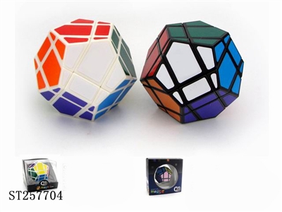 SLANT DIAMOND MAGIC CUBE WITH STICKER - ST257704