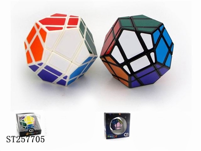 SLANT DIAMOND MAGIC CUBE WITH STICKER - ST257705
