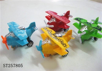 6 COLOR WARRIOR AIRCRAFT CHAI HEAD - ST257805