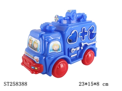 PULL-LINE CAR  W/BELL - ST258388