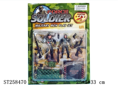 MILITARY MEN PLAY SET - ST258470