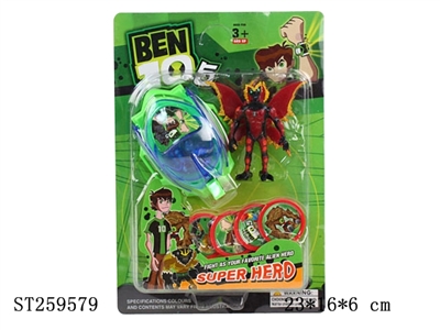 BEN10 PLAY SET W/MUSIC & LIGHT - ST259579