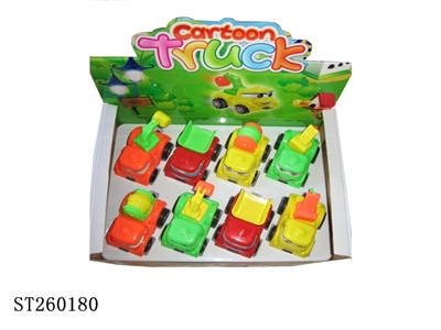 CARTOON PULL-LINE CAR - ST260180