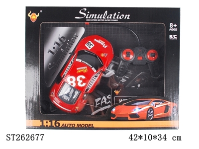 1：16法拉利458赛车 遥控车 - ST262677