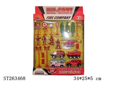 METAL FIRE FIGHTING SET - ST263468