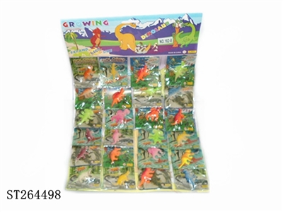 GROWING DINOSAUR-24PCS - ST264498