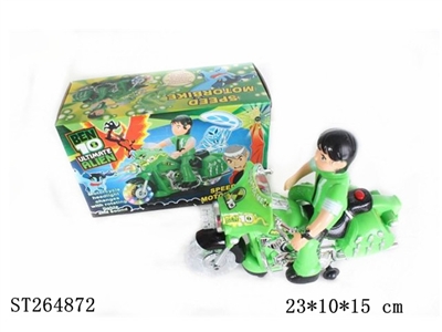 BEN10 B/O MOTOCYCLE W/LIGHT&MUSIC - ST264872