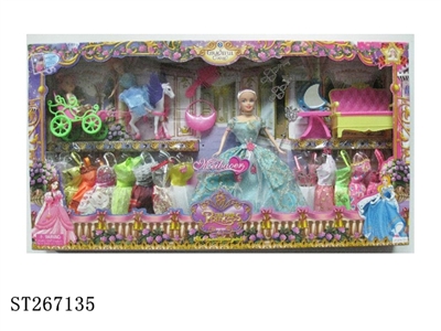 FASHION BARBIE DOLL SET - ST267135