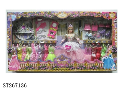 FASHION BARBIE DOLL SET - ST267136