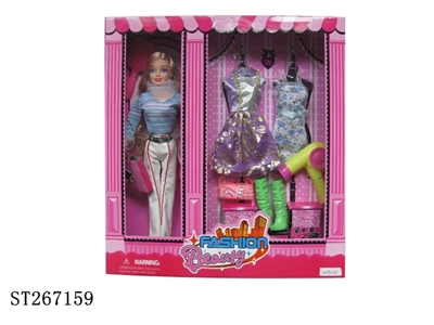 FASHION BARBIE DOLL SET - ST267159