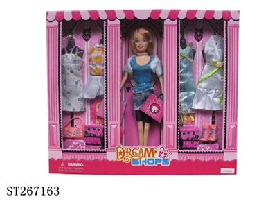 FASHION BARBIE DOLL SET - ST267163