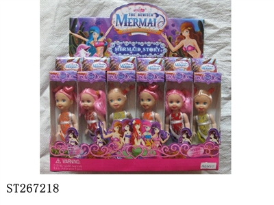 3 INCH MERMAID DOLL - ST267218