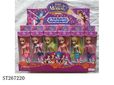 7 INCH MERMAID DOLL - ST267220