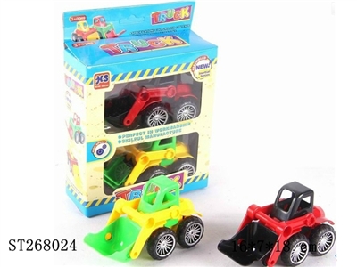 拼装惯性工程车 - ST268024