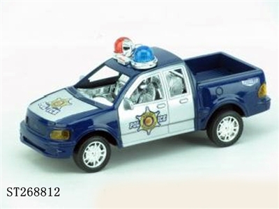 惯性镀座皮卡警车 - ST268812